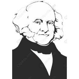 Elegant Historical Figure