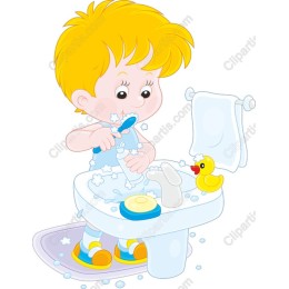 Joyful Tooth Brushing Kid