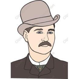 Vintage Gentleman Portrait