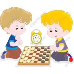 Playful Checkers Game