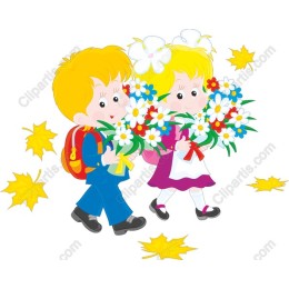 Joyful Children with Flowers