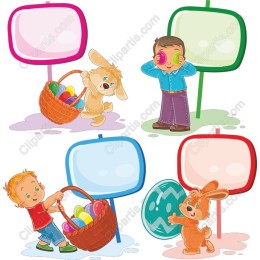 Easter Joy: Kids and Animals