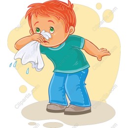 Whimsical Boy with Runny Nose