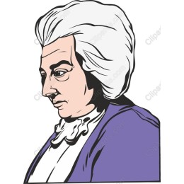 Elegant Historical Figure