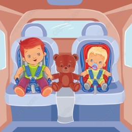 Joyful Children With Teddy Bear