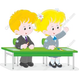 Charming Schoolchildren