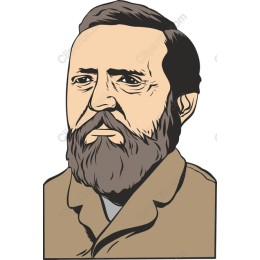 Elegant Vintage Bearded Gentleman Portrait