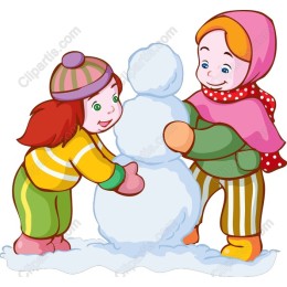 Cheerful Snowman Builders