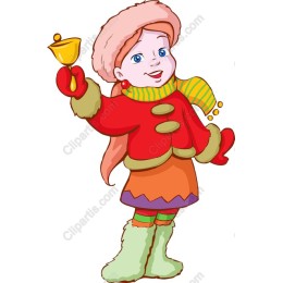 Joyful Winter Girl