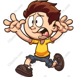 Playful Cartoon Boy