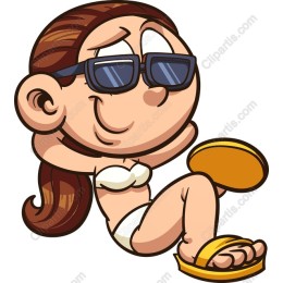 Carefree Summer Girl