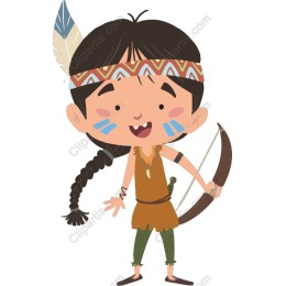 Charming Native American Character