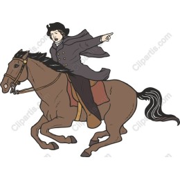 Historical Rider on Horseback