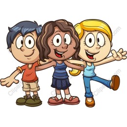 Cheerful Cartoon Kids