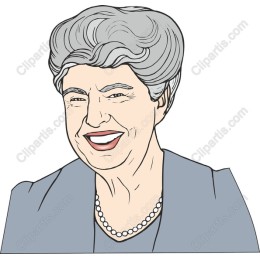 Joyful Elderly Woman