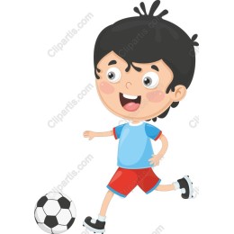 Cheerful Soccer Boy
