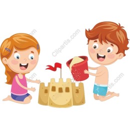 Summer Sandcastle Fun