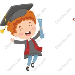 Joyful Young Graduate