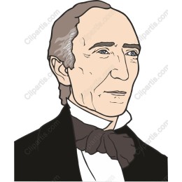 Elegant Historical Figure