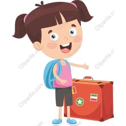 Adorable Travel Girl