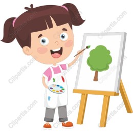 Cheerful Young Artist