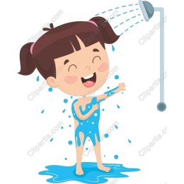Cheerful Bath Time