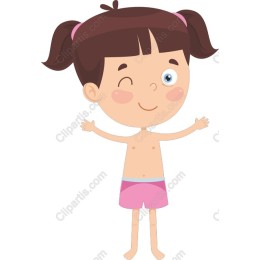 Playful Young Girl