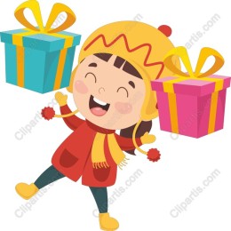 Joyful Holiday Child