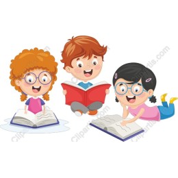 Joyful Children Reading