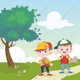 Cheerful Children Adventure