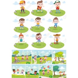 Playful Children Bundle - Files