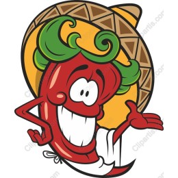 Chili Pepper Mascot