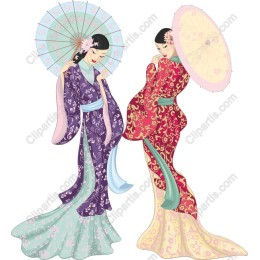 Elegant Japanese Geisha