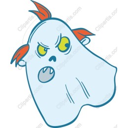 Whimsical Animated Ghost