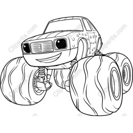 Cheerful Monster Truck