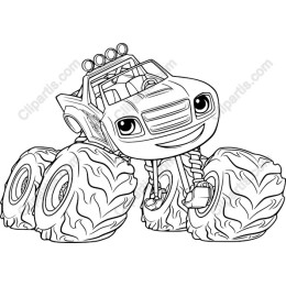 Cheerful Monster Truck