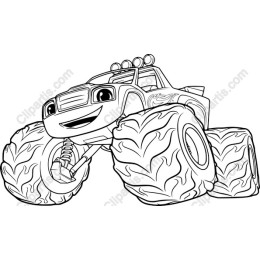  Monster Truck Drawing