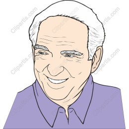 Charming Smiling Elder Man
