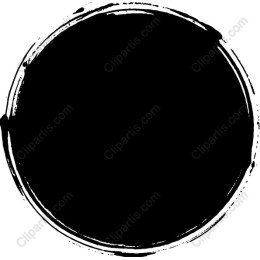 Artistic Brush Circle
