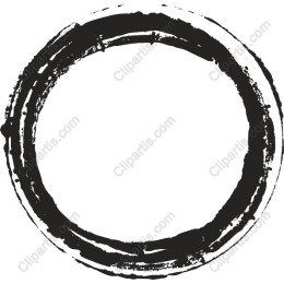 Brush Stroke Circle