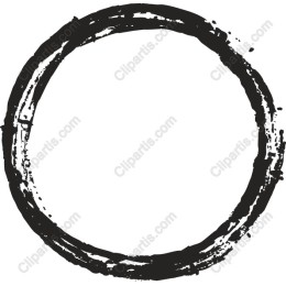 Brush Stroke Circle