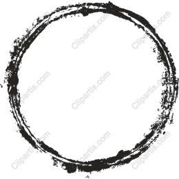 Black Grunge Circle