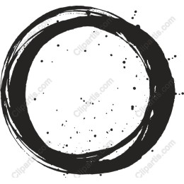 Abstract Ink Circle