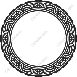 Decorative Circular Frame