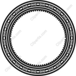 Elegant Circular Frame