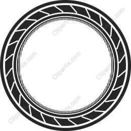 Stylized Tire Tread