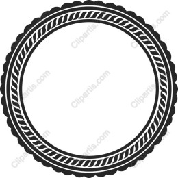 Elegant Circular Rope Frame