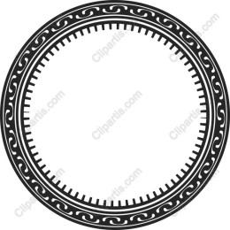 Elegant Circular Frame