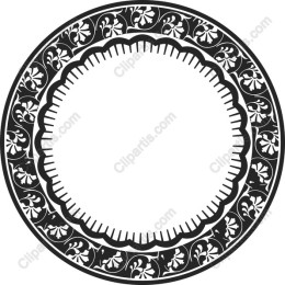 Ornate Floral Frame