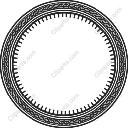 Decorative Circular Frame